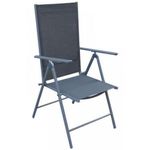 Scaun Villager Matera negru (51118)