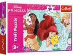 Головоломка Trefl 18323 Puzzles 30 Beautiful and brave, Disney Princess