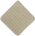 Accesoriu pentru baie Jollein 534-514-67087 Prosop cu gluga Terry Miffy Jacquard Olive Green, 75x75 cm