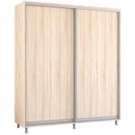 Dulap Mobildor-Lux Aron cu uși glisante (210x60x240H cm) Sonoma