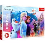 Головоломка Trefl 14298 Puzzles - 24 Maxi - Magical journey / Disney Frozen 2