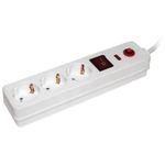 Filtru electric IEK SF-03К 3 locuri 2Р+PЕ/1.5metri 3х1mm2