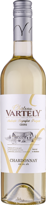 Вино Château Vartely IGP Chardonnay, белое сухое, 2021, 0,75 л