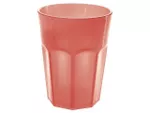 Pahar Tontarelli 400ml octagonal, din plastic