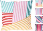 Комплект подушек и одеял H&S 55277 Perna pentru canapea 45x45cm, în dungi (asort.)
