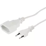 Кабель для IT Hama 223264 Extension Cable With Euro Plug, For Indoors, 5 M, Black