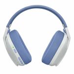 Wireless Gaming Headset Logitech G435, 40mm drivers, 20-20kHz ,45 Ohm, 83,1dB 165g 2.4 Ghz/BT White