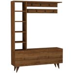 Mobilă pentru antreu Trendy Hale, Nuc, 120x162x32cm (GTR005921)