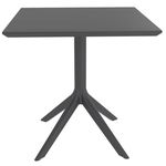 Mobilier pentru grădină Rainbow Masa Rita (fixed)+Silva P antracit