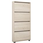 Полка для обуви Mobildor-Lux Leo Slim 80x16x164H cm Sonoma