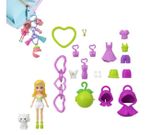 Păpușă Fisher Price JKR46 Кукла-брелок с питомцем и аксессуарами 7.5см (в ассорт.)