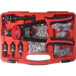 Clești de nituire manual JTC JTC-5218K пистолет универсальный, для резьбовых и вытяжных заклепок