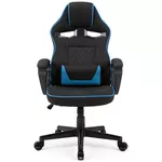 Fotoliu de birou Sense7 Knight Fabric Black and Blue