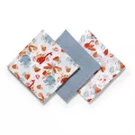 Пеленки муслиновые Babyono Blue (70x70 см) 3 шт