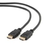 Cable HDMI to HDMI  1.0m  Cablexpert FLAT male-male, 19m-19m (V1.4), Black