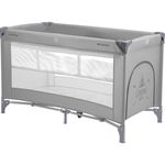 Țarc Kikka Boo 31003010104 Patut pliabil cu 2 niveluri So Gifted Grey