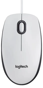 Mouse Logitech M100, White