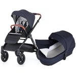 Сărucior pentru copii Petite&Mars 472842 2 in 1 Trails Anthracite Blue