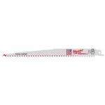 Аксессуар для пилы Milwaukee 48005036 Пилки для сабельной пилы демонтажные узкие, по дереву (с гвоздями), 230x5мм, max175мм (P.5)