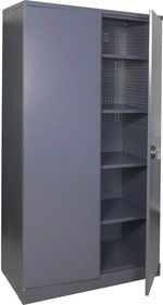 Sistem de depozitare a instrumentelor УХЛ-МАШ ШИ-10/4П Шкаф инструментальный, перфорированный (1970х1000х500) (4 полки)