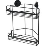 Полка для ванной Sepio 7076 2 niveluri negru