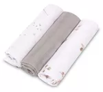 Аксессуар для пеленания Sensillo 08510 Набор пеленок 3шт Muslin 60x80 (EG-0010)