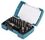 Set de tubulare, bite, duze Makita D-74762 Set 32 capete insurubare cu suport