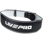 Бандаж спортивный LivePro 49908 Centura Weightlifting Belt M, LP8067/M/BK