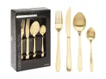 Set de tacamuri EH 16buc Matt Gold, inox