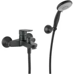 Смеситель для ванны Fiore Kevon Nn 81 Nn 8150 Cada Cu Furtun Si Dus Negr