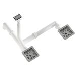 Sifon pentru chiuvetă bucătărie Helika-AquaSanita AQ-008H Stainless Steel + Plastic