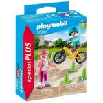 Игрушка Playmobil PM70061 Children with Skates and Bike
