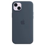 Husă pentru smartphone Apple iPhone 14 Silicone Case with MagSafe Storm Blue MPRV3