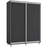 Шкаф Mobildor-Lux Арон с раздвижными дверями (150x60x220H см) Антрацит