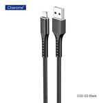 Charome Cable USB  to Lightning C22-03, Black