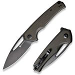 Нож походный Sencut S21013-3 Mims, mâner Canvas Micarta, Liner Lock