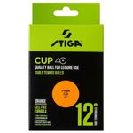 Теннисный инвентарь Stiga 53945 Table Tennis Ball Cup. 1110-2510-12 Orange (12-pack)