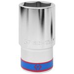 Set de tubulare, bite, duze King Tony 623537M Cap tubular adânc, 37 mm, 6 laturi, 3/4