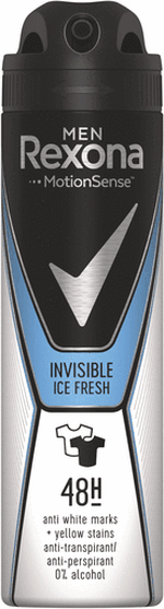 Антиперспирант Rexona Men Invisible Ice Fresh, 150 мл