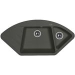 Chiuvetă bucătărie Florentina Vesta Negru