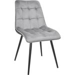 Стул Deco Capella Grey+Black legs HLR20