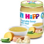 Пюре Hipp овощной суп с телятиной (6+ мес.), 190 г