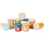 Seturi pentru hrănire bebelușilor Babymoov A004315 Set 9 boluri din sticla ISY, 6x250 ml + 3x120 ml