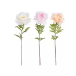 Plantă artificială Holland 27953 Цветок искусственный Пион 82cm 3 цвета
