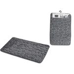 Коврик для ванной Tendance 55720 50x80cm cu memorie, microfibra, gri inchis