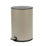 Coș de gunoi Axentia 136279 Cos de gunoi cu pedala 5L, bej