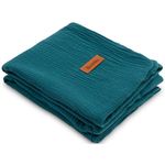 Комплект подушек и одеял Sensillo 42801 Plapuma muselina Ocean 75*100cm