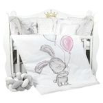 Детское постельное белье PernaMea Set lenjerie 8 piese Cosita Iepuras Gri (PM.105897/8)