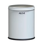 Урна для мусора Alda 606 ROOM BASKET 9L, 30*20cm, metal alb
