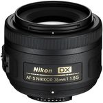 Obiectiv Nikon AF-S Nikkor 35mm f/1,8G, DX, filter: 52mm, JAA132DA